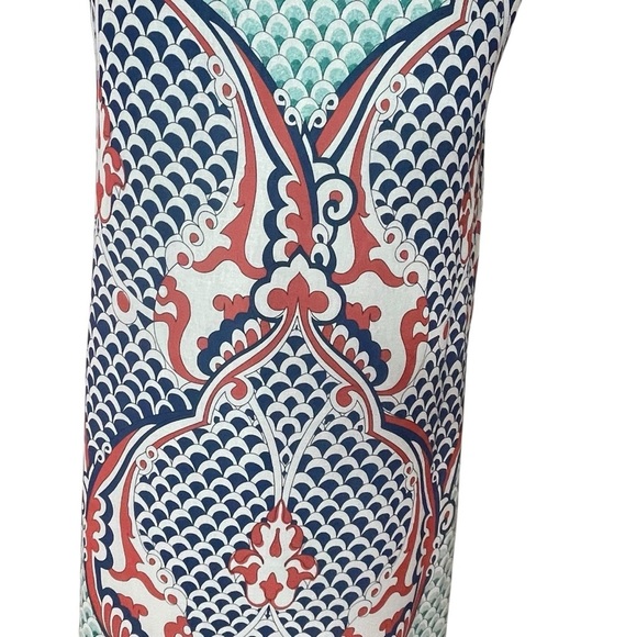 MAX STUDIO Multi-Color Sleeveless Sheath Womens Dress Size S A Line Scarf Dress - Picture 8 of 14